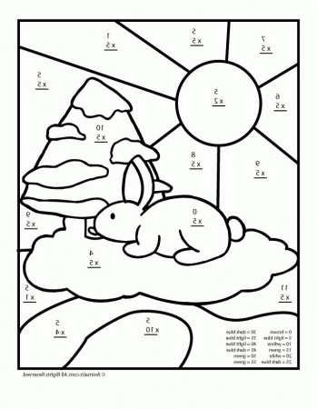 Lovely Christmas Math Coloring Pages - Best Template Collection
