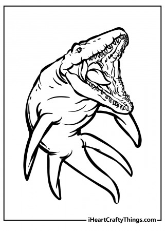 Printable Jurassic World Coloring Pages (Updated 2023)
