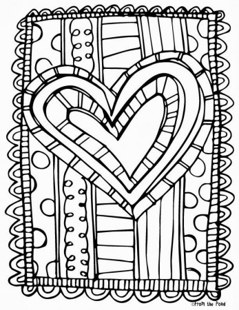 9 Pics of Frog Valentine Coloring Pages - Cartoon Frog Coloring ...