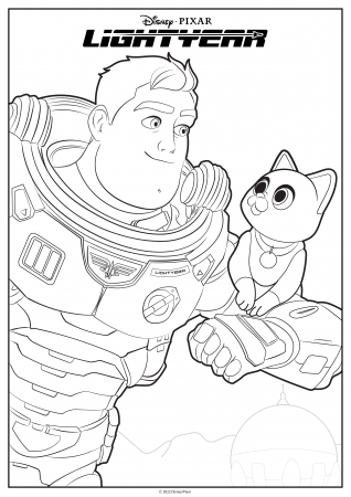 Free Printable LIGHTYEAR Coloring Pages - Lola Lambchops