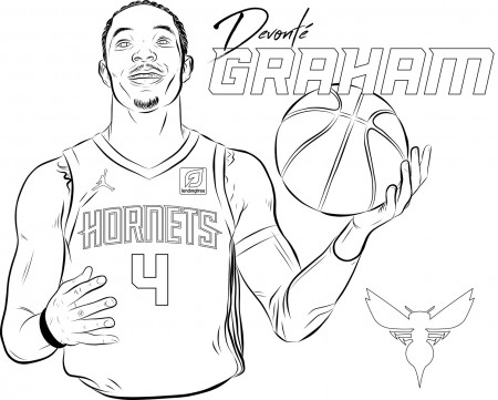 Hornets Coloring Pages | Charlotte Hornets
