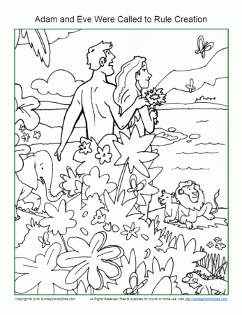 Simple Bible Coloring Pages on Sunday School Zone