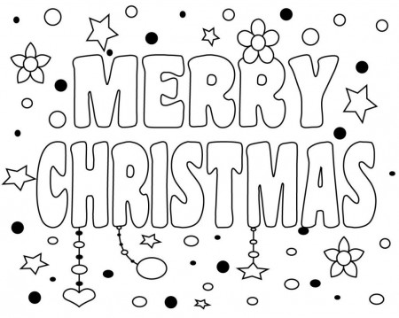 Coloring Pages : Merry Christmas Coloring Pages Mom Math ...