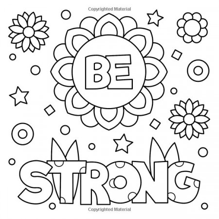 Amazon.com: Wild and Free: Inspiring Words Coloring Book: Cute Positive Word  Coloring Book for … | Love coloring pages, Coloring pages inspirational, Coloring  pages