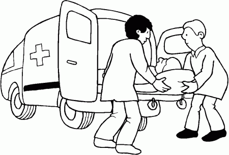 Ambulance Coloring Pages Free Printables - Get Coloring Pages