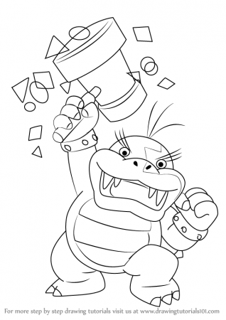 68 Easily Done How To Draw The Koopalings