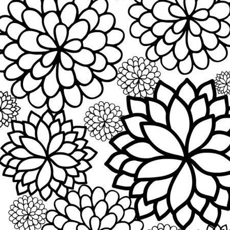 Medium Coloring Pages For Kids