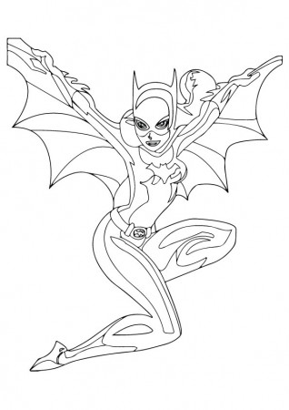 ▷ Batgirl: Coloring Pages & Books - 100% FREE and printable!