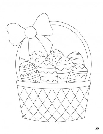 Easter Coloring Pages - 100 FREE Printables | Printabulls
