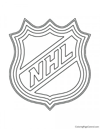 NHL | Coloring Page Central