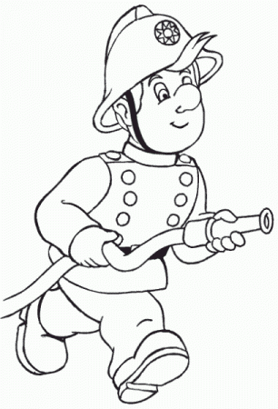Coloring Pages | Printable Firefighters