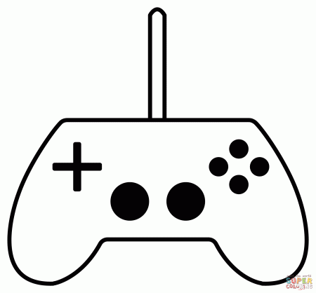 Video Game Emoji coloring page | Free Printable Coloring Pages