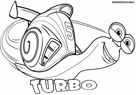 Turbo coloring pages | Coloring pages to download and print