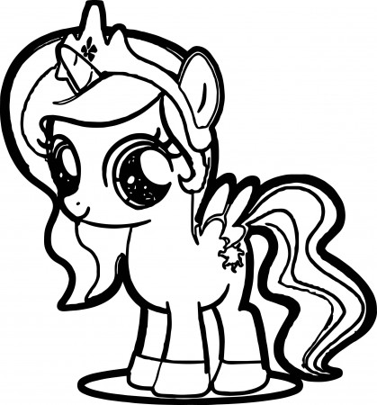 Real Pony Coloring Pages