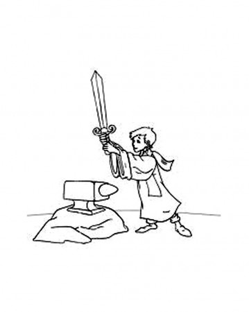 The sword in the stone to print for free - The Sword in the ...