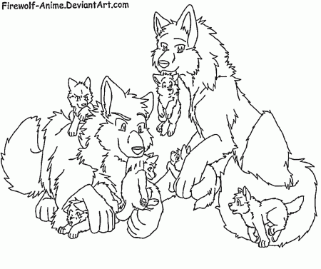 7 Pics of Wolf Pack Coloring Pages - Wolves Coloring Pages ...