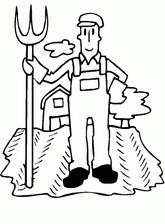 156470 farmer coloring pages - Gianfreda.net