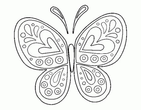 coloring-page-butterfly-mandala-color-online-coloringcrew-543990 ...