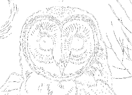 Cartoon Owl Coloring Pages Detailed - Coloring Pages For All Ages