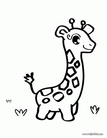 45 Cute Giraffe Coloring Pages to Print - VoteForVerde.com