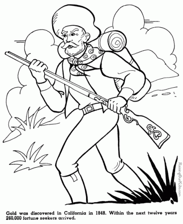 Coloring Pages for Kids - American History