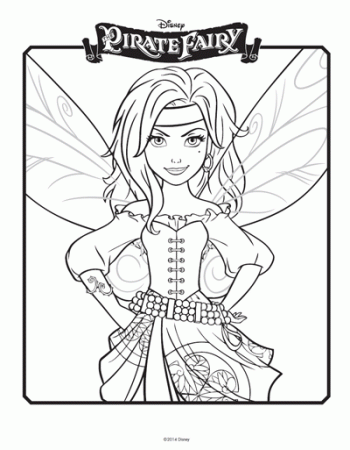 Tinkerbell coloring pages: Celebrate Tinkerbell film with pictures!