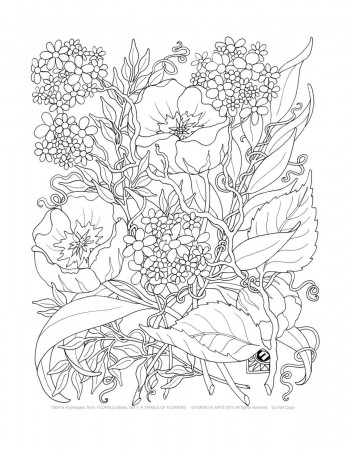 Adult Difficult Coloring Pages Free Printable | Best Coloring Page ...