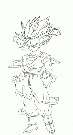 Gohan Beast coloring pages