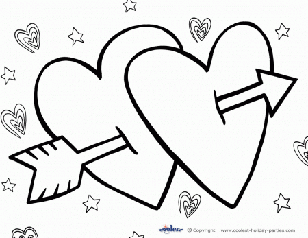 Free Printable Coloring Pages Valentines Day - Coloring