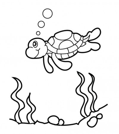 Top 10 Free Printable Cute Sea Turtle Coloring Pages Online