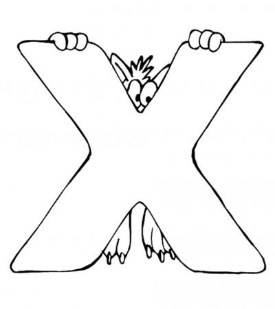 Top 10 Free Printable Letter X Coloring Pages Online