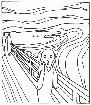 Scream 4 coloring pages