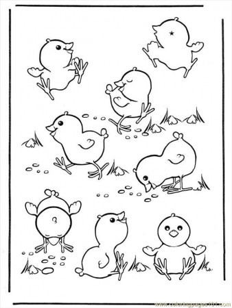 Ng Pages Easter Chicken Coloring Page for Kids - Free Chick Printable Coloring  Pages Online for Kids - ColoringPages101.com | Coloring Pages for Kids