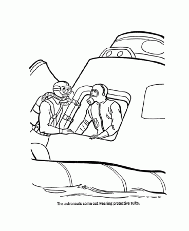 USA-Printables: Apollo 11 astronauts return coloring pages - US History Coloring  Pages