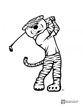 Coloring Sheets from LSU Athletics – LSU