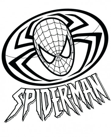Spiderman Symbol Drawing posted by Samantha Sellers