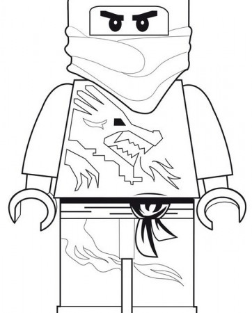 How To Draw Lego Ninjago Zane ~ Drawing Tutorial Easy