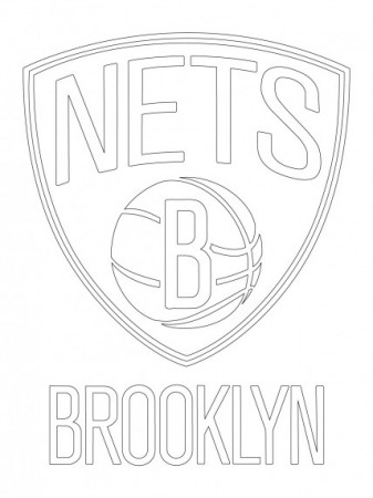 Brooklyn Nets Logo Coloring Page Logo Imágenes por Agrandeale33 | Imágenes  españoles imágenes
