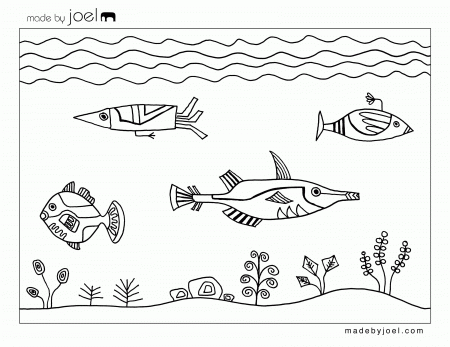 Made by Joel Â» Free Coloring Sheets