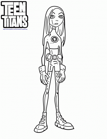 9 Pics of Teen Titans Terra Coloring Pages - Teen Titans Go ...