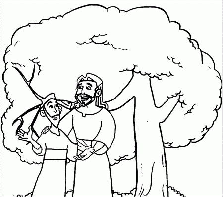15 Free Pictures for: Zacchaeus Coloring Page. Temoon.us