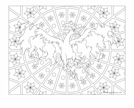 146 Moltres Pokemon Coloring Page - Pokemon Colouring Pages For ...