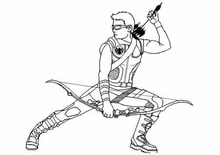 ▷ Hawkeye: Coloring Pages & Books - 100% FREE and printable!