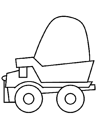 Free Dump Truck Coloring Page, Download Free Clip Art, Free Clip ...
