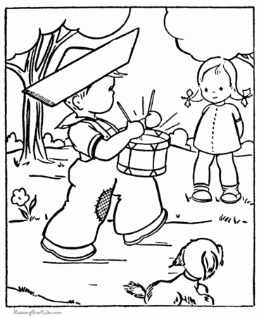 Independence Day Coloring Pages 017