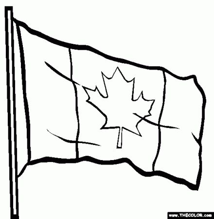 Printable Canadian Flag