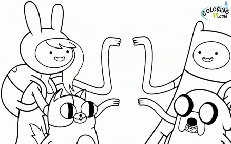 Baby Adventure Time Coloring Pages - Coloring Pages For All Ages