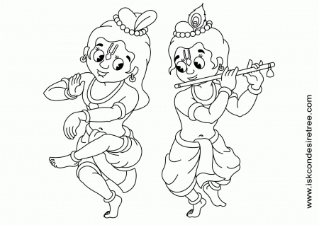 Little Krishna Coloring: little krishna coloring drawing ...