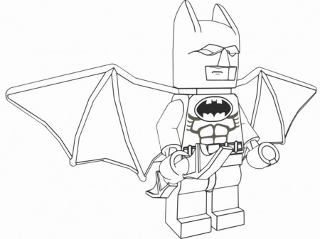 batman lego coloring page printable free - VoteForVerde.com
