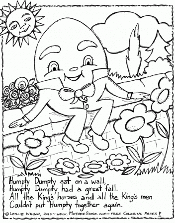 Jack And Jill Coloring Page